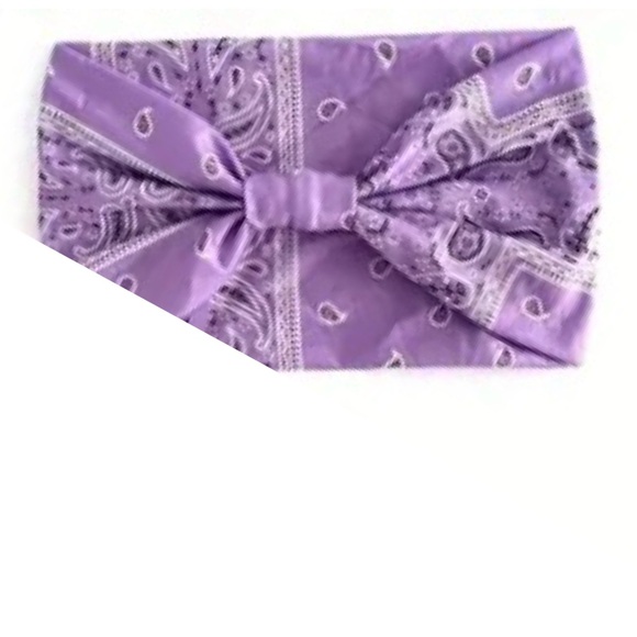 Lavender Wide Headband - Picture 3 of 4